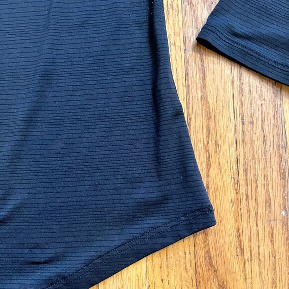 Zyia Active Shirt Womens XS Black Performance Long Sleeve Running Top - Picture 2 of 7